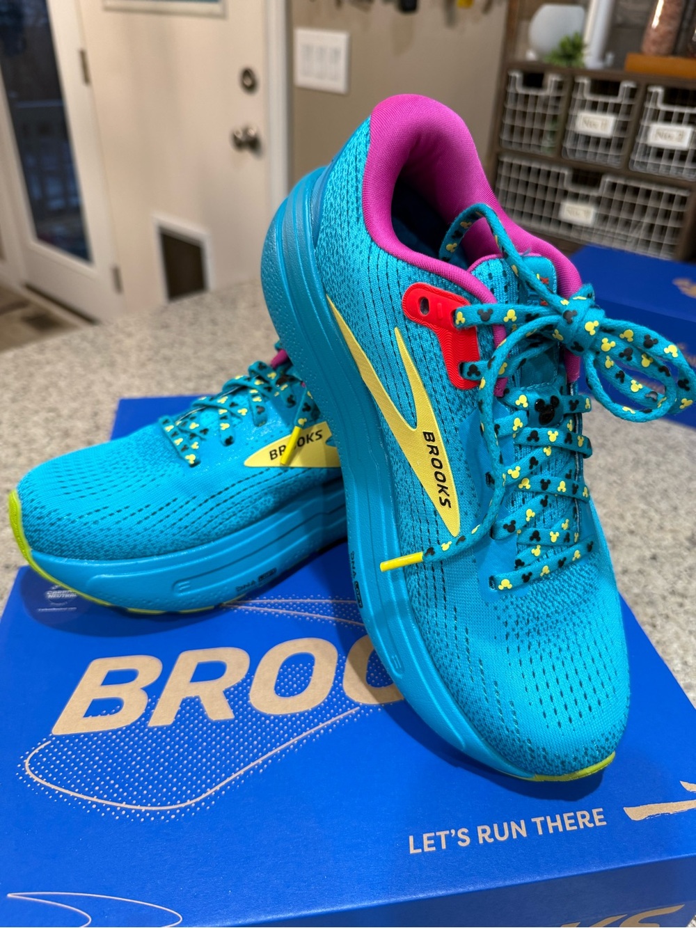 Brooks Women's RunDisney Springtime Surprise Ghost Sneakers